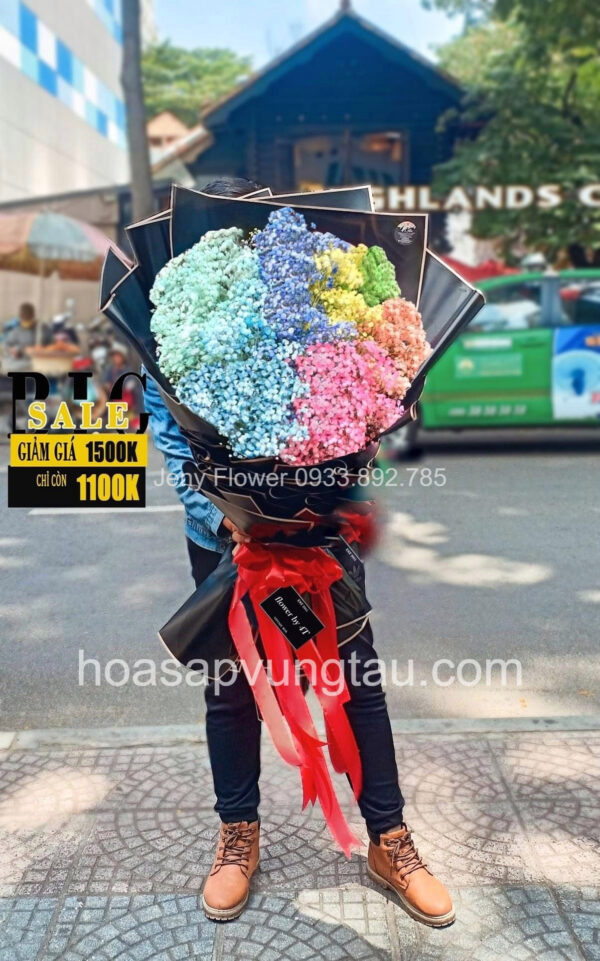 Hoa Sáp Vũng Tàu, Hoa Baby Cầu Vồng Vũng Tàu